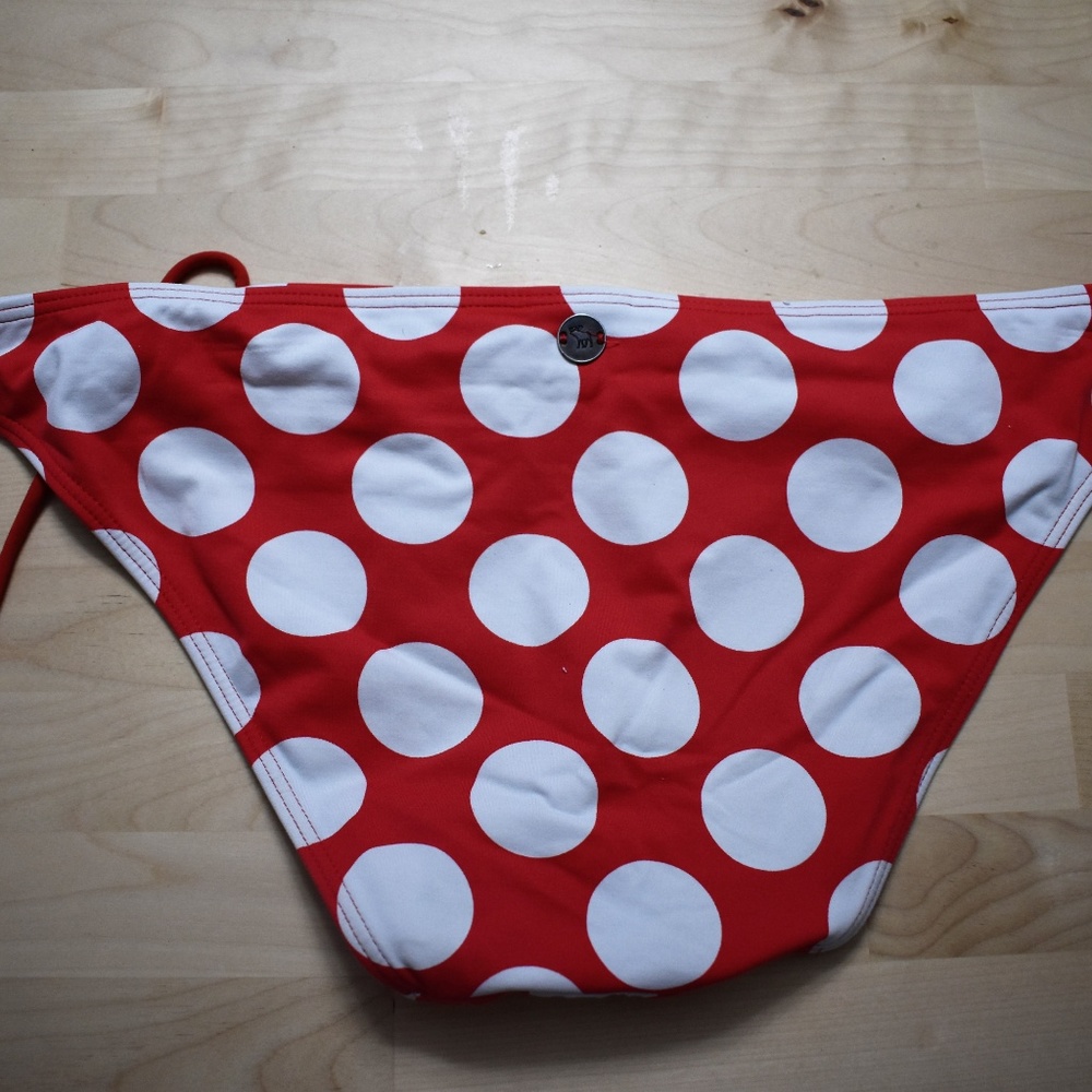 Abercrombie & Fitch Polka Dot Bikini Bottom - Picture 2 of 3